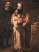 Jusepe de Ribera Magdalena Ventura with Her Husband and Son Spain oil painting artist